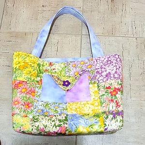 Quilted craft bag. NWOT. Non smoking house